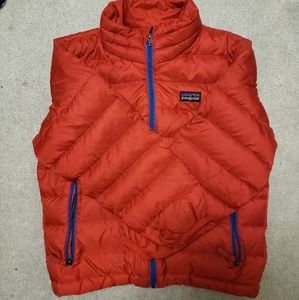 USED Kids Red Patagonia Down Jacket
